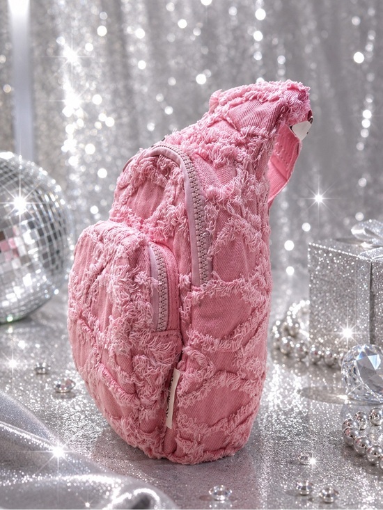 Wildfox Handbags - Wildfox Light Pink Denim Sling